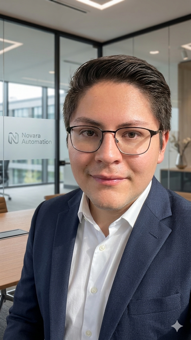 Anton Pforte Velazquez, Gründer Novara Automation